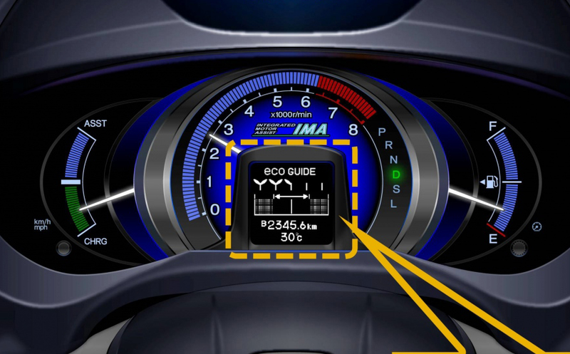 Illustration for article titled 2010 Honda Insight Ecological Drive Assist System Grows Leaves, Gets Other Features